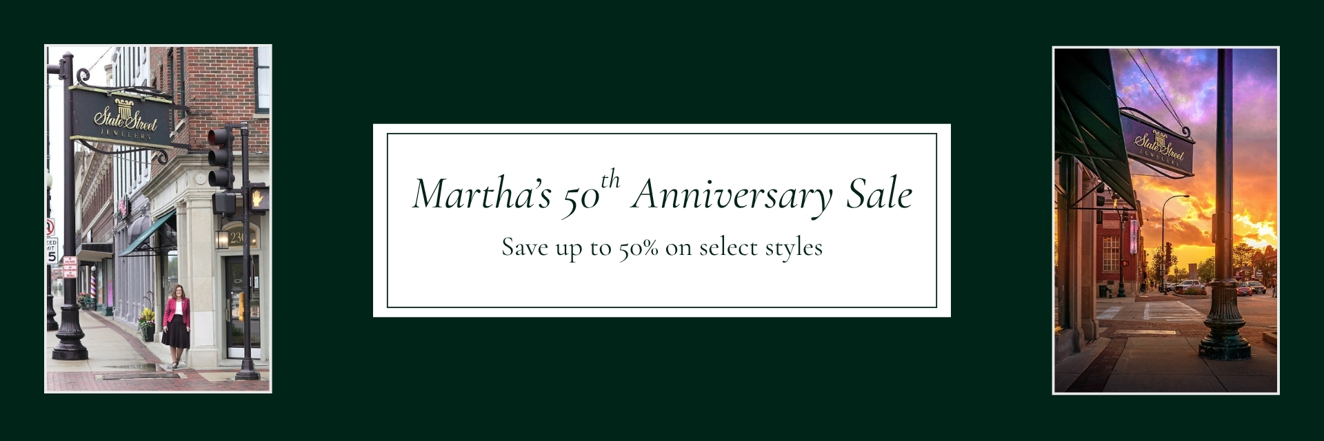 Martha's 50th Anniversary Sale ...